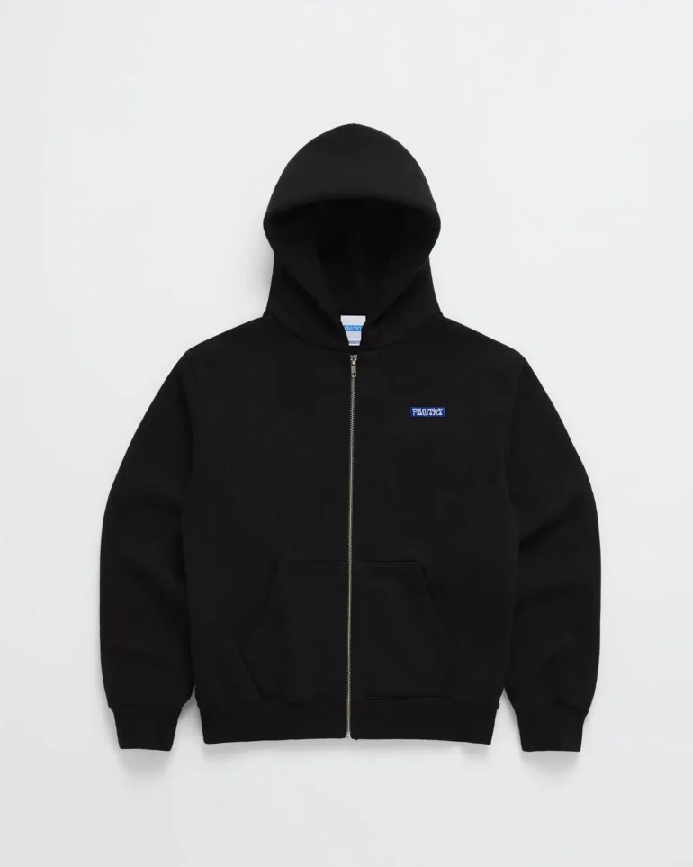 Madhappy Pantry Fleece Zip-Up Hoodie Black