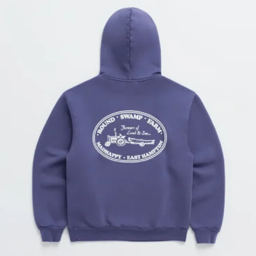 Madhappy Round Swamp Farm Hoodie Cobalt