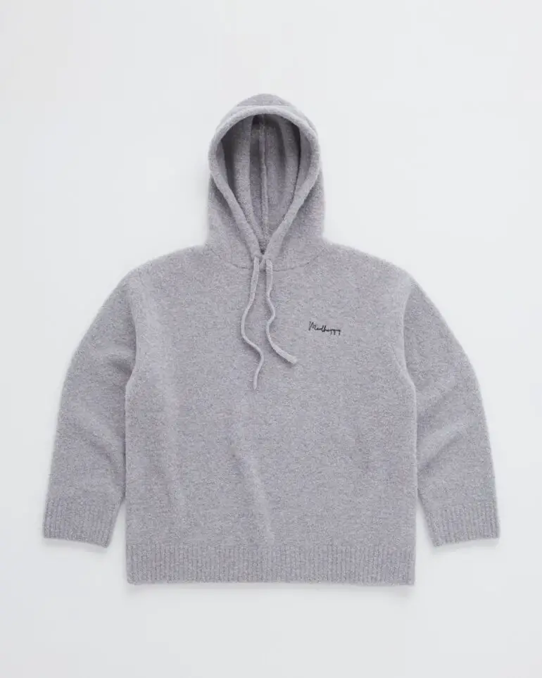 Madhappy Boucle Gray Sweater Hoodie